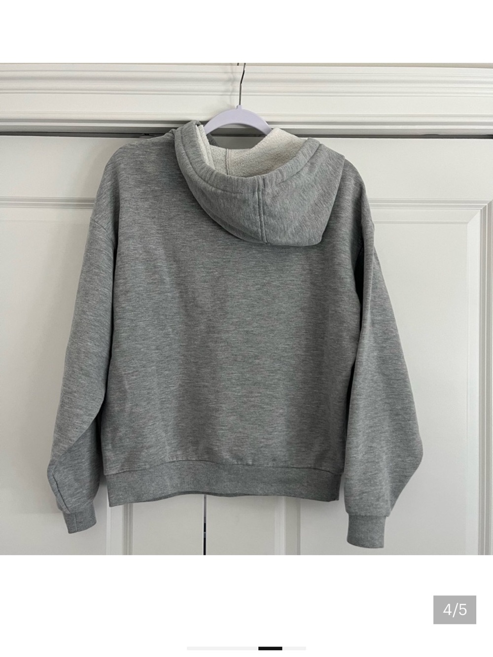 ALO Yoga Light Gray Accolade Sweatshirt - Picture 4 of 5